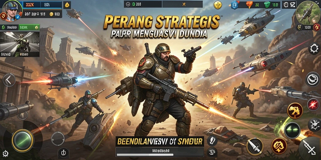 Gameplay menegangkan dalam 33ZK dengan strategi mendalam.