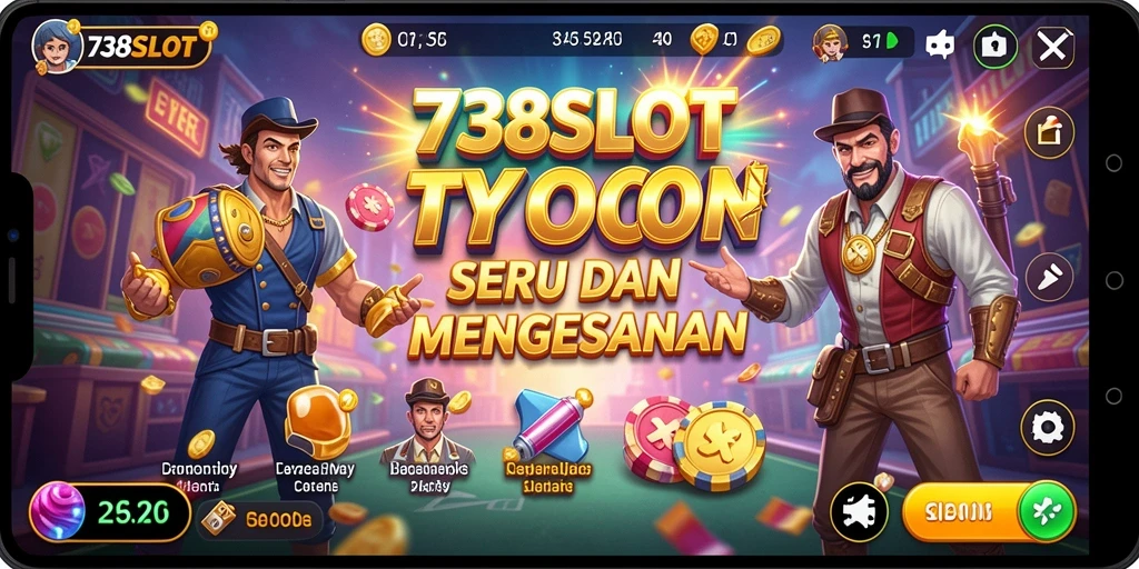 Tampilan menarik dari gameplay 738SLOT yang mendebarkan.