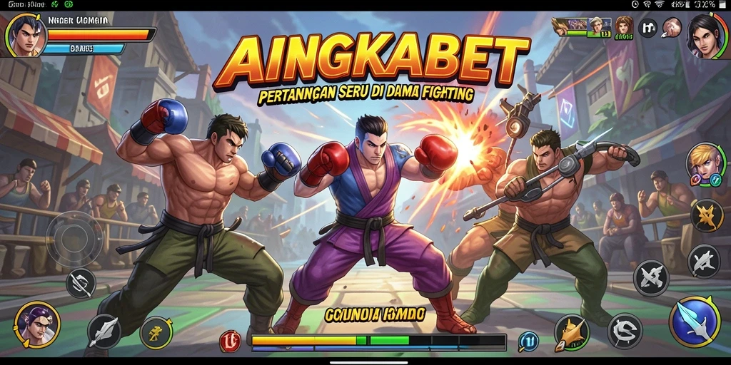 Tampilan gameplay seru dan mendebarkan dari ANGKABET.