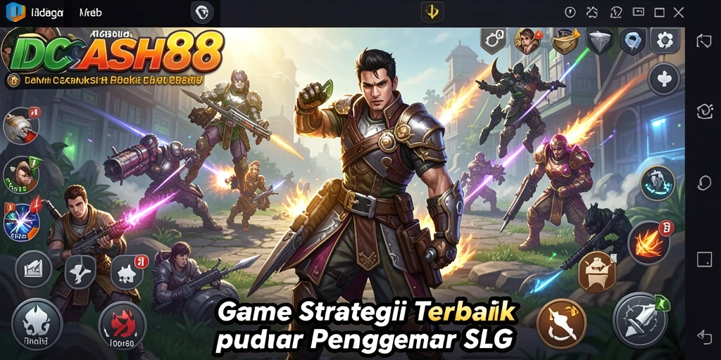 Screenshot gameplay IDCASH88 yang menunjukkan pertempuran strategis yang mendebarkan.